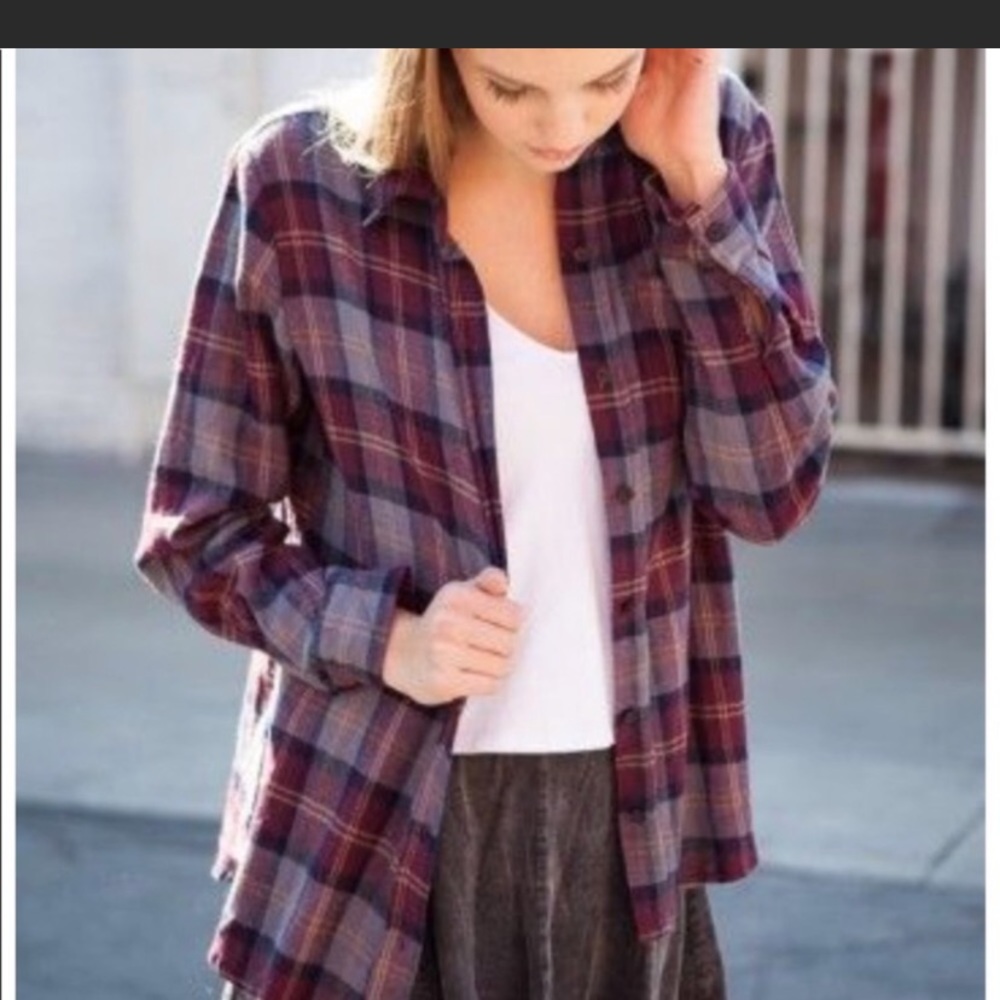 brandy melville flannel